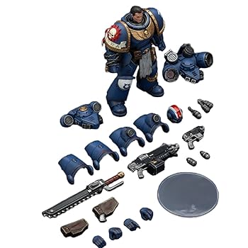 SF・ファンタジー・ホラー JoyToy Warhammer 40k Lieutenant Titus CE JoyToy WH40K Ultramarines Space Marine 2 Lieutenant Titus